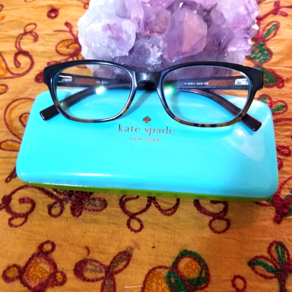 Kate Spade ♠️ Blakely OJLM 135 Eyeglasses Tortoise and Teal.